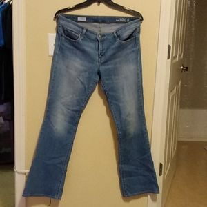 Light Wash Distressed Gap Jeans 1969